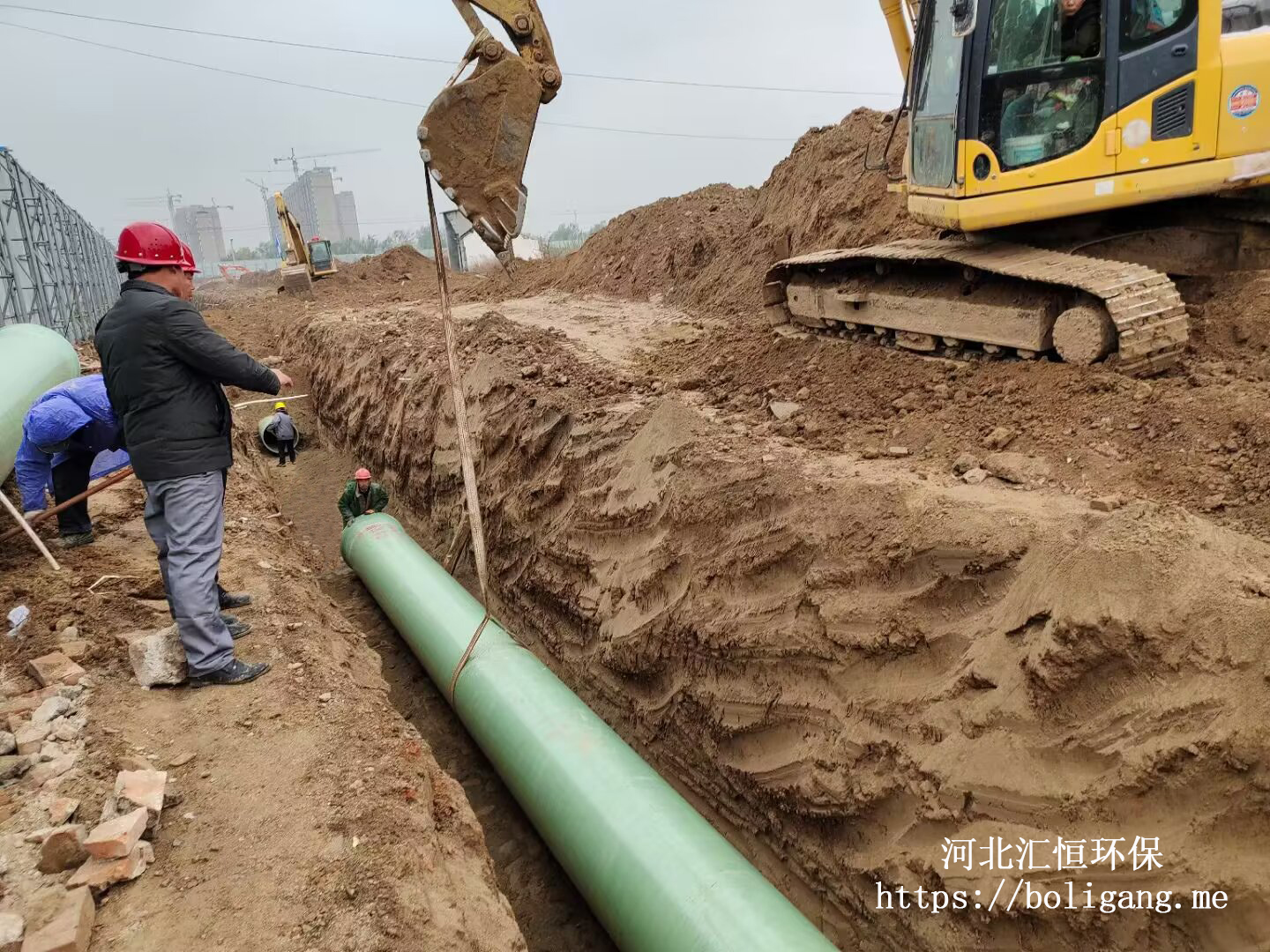 玻璃钢管道现场技术指导售后