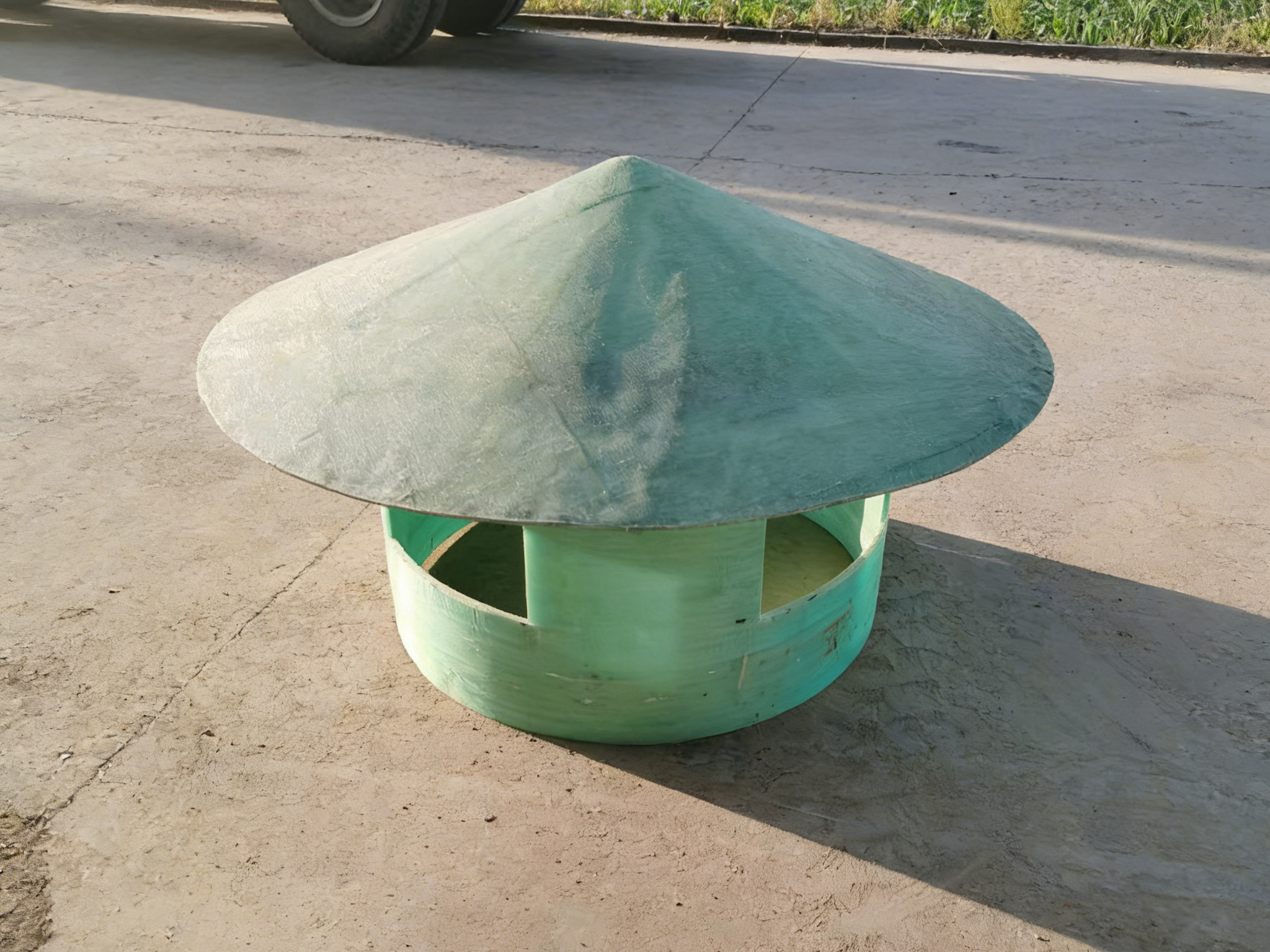 玻璃钢挡雨帽